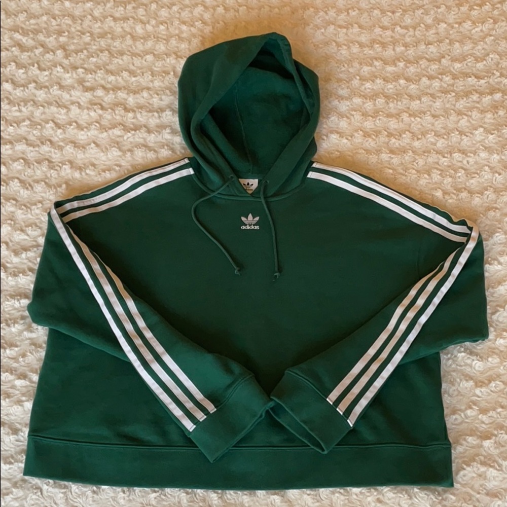 Adidas Cropped Hoodie